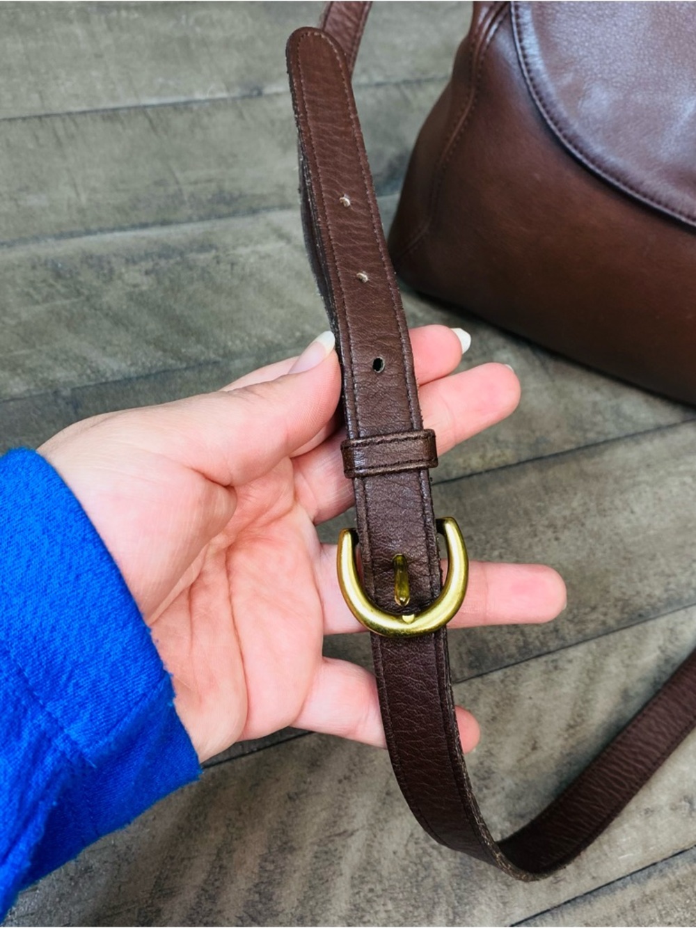 Coach Soho Legacy Top Handle Bag (Style No. 4158) Vintage Brown Leather - Picture 7 of 10